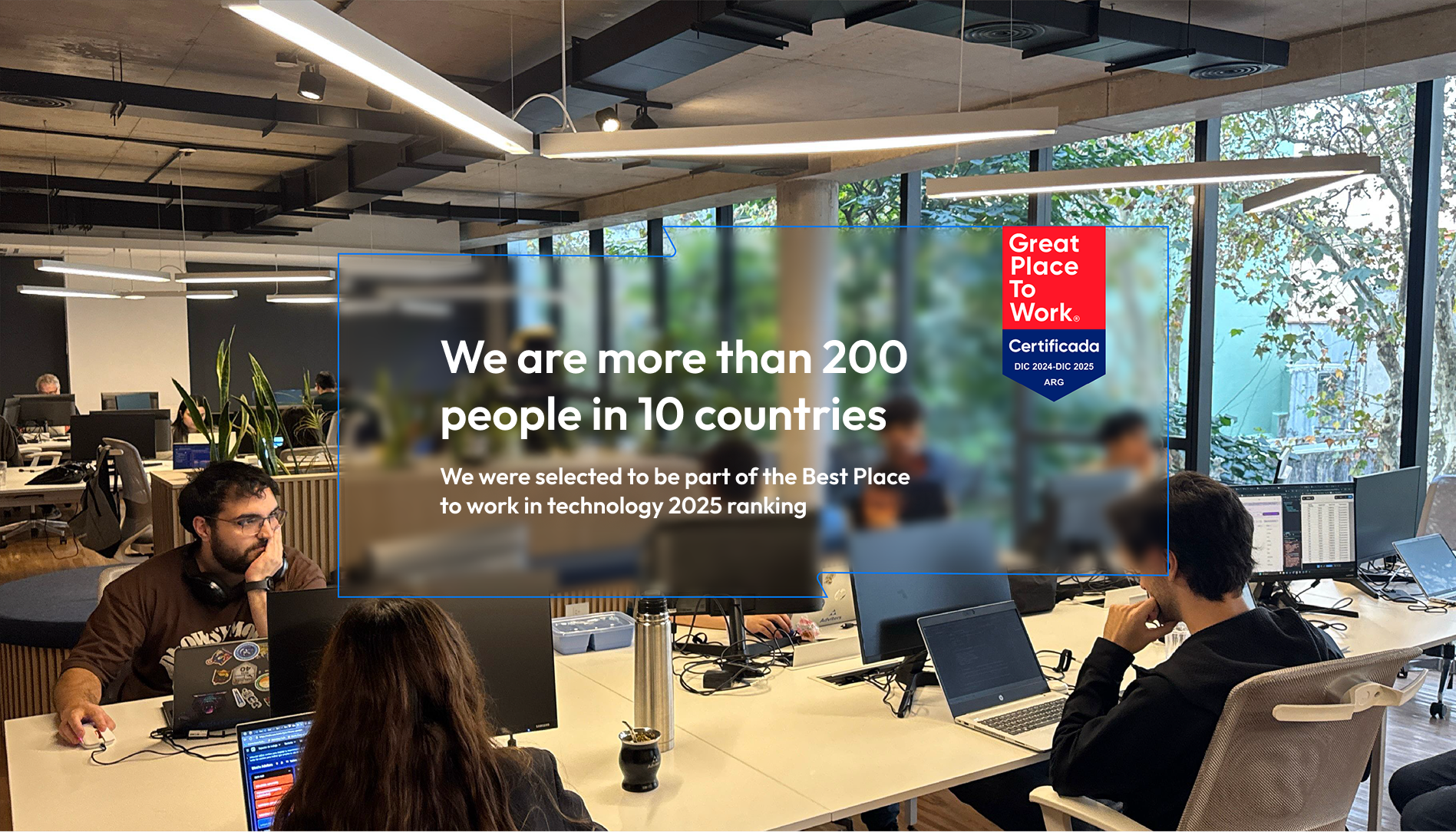 Innovamos con tecnología, Conectamos con personas